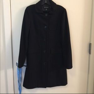 Club Monaco Long Black Coat